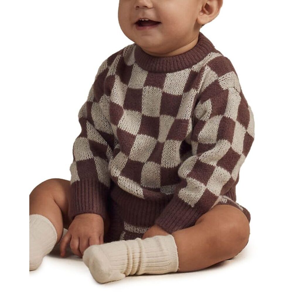 Rylee & Cru Girls  Knit Pullover, Purple